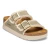 Birkenstock Arizona Platform Teddy - Taupe